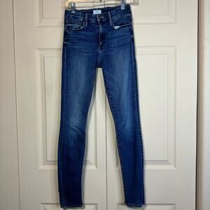 MOTHER Jeans The Looker 'Groovin' Wash Skinny Jeans Size 24